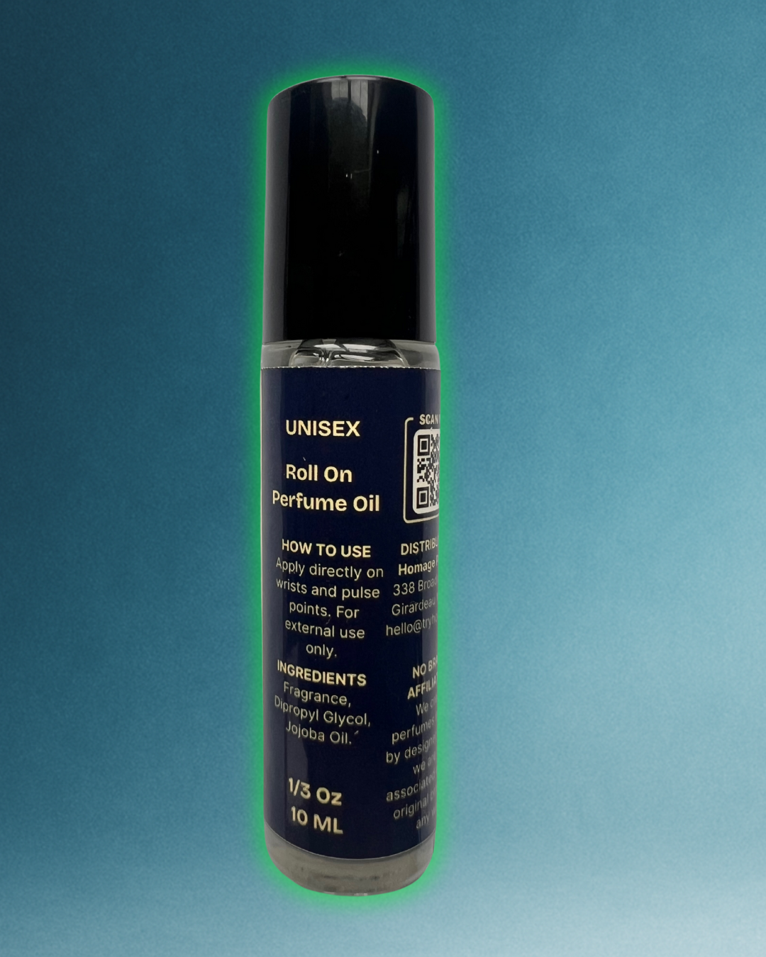 Homage Afterglow Pure Perfume Oil - Inspired By Santal 33, Long Lasting