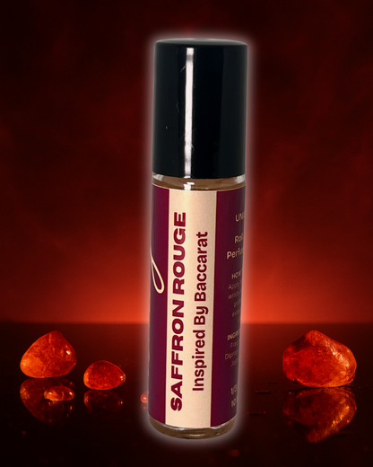 Saffron Rouge - Pure Perfume Oil, Long Lasting 1:1 Inspired By Baccarat