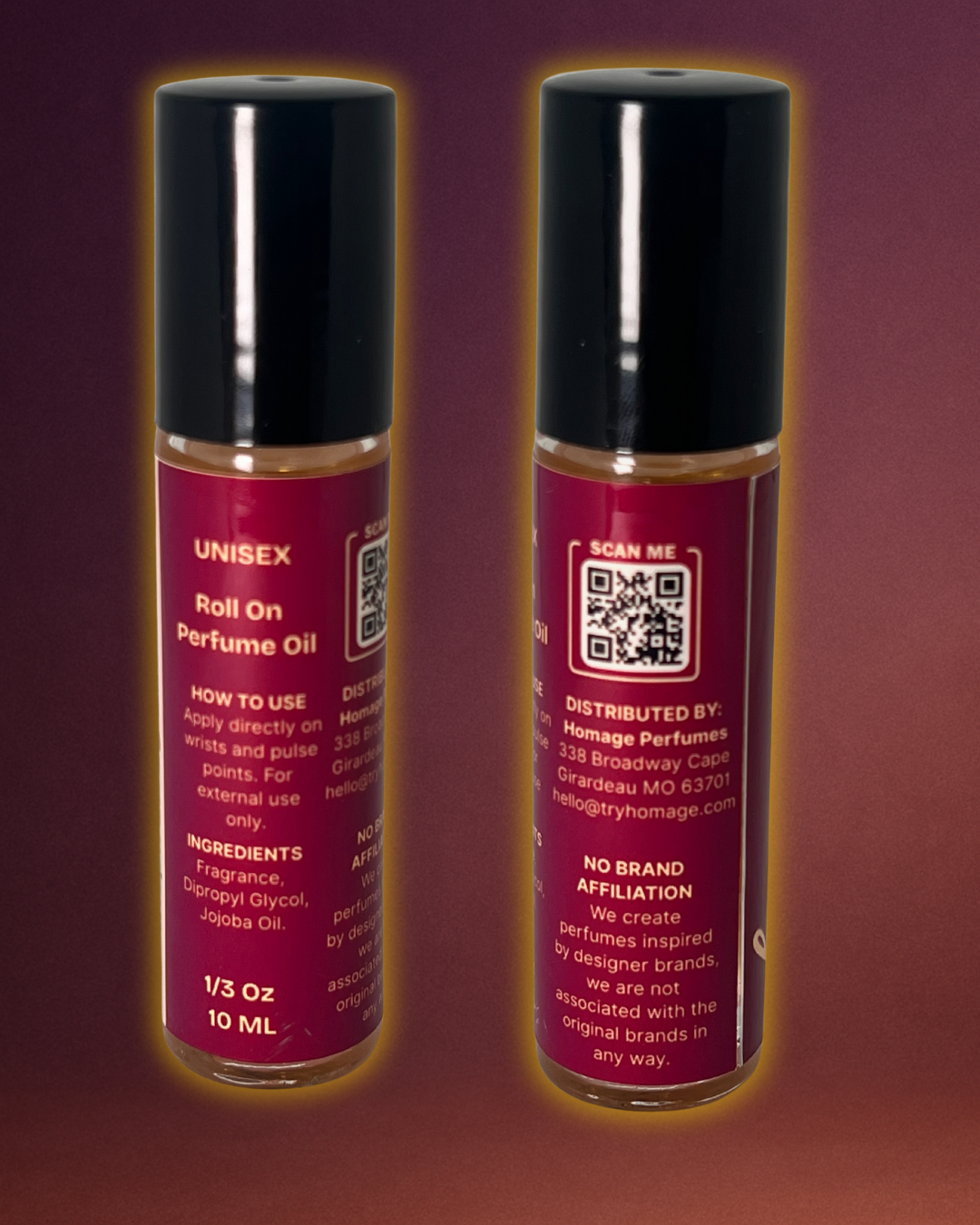 Saffron Rouge - Pure Perfume Oil, Long Lasting 1:1 Inspired By Baccarat